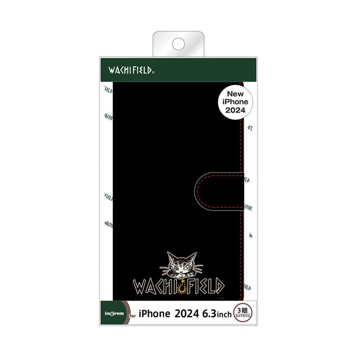 猫のダヤン / 衝撃吸収 マグネットベルト シンプル 手帳型レザーケース
