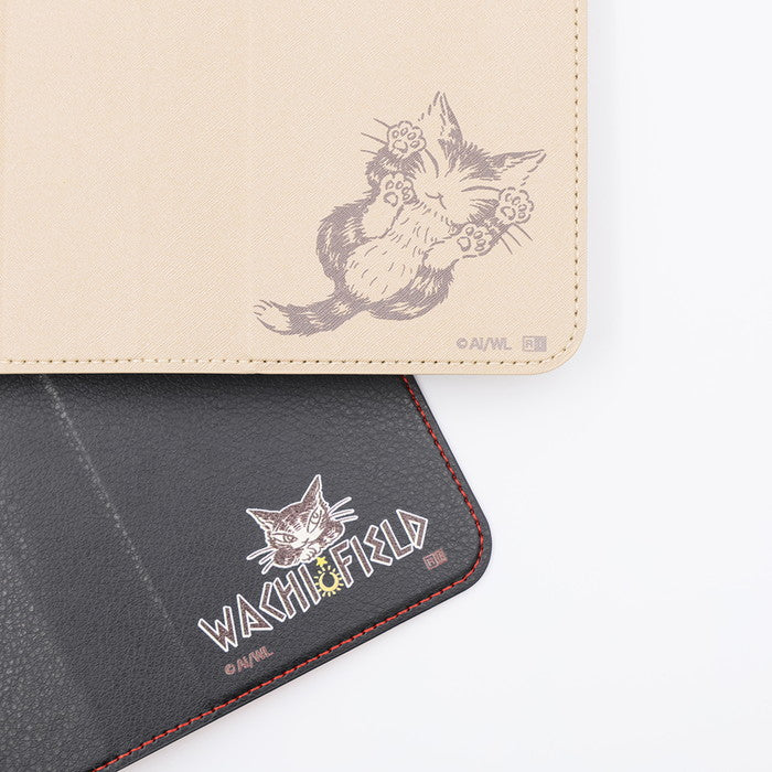 猫のダヤン / 衝撃吸収 マグネットベルト シンプル 手帳型レザーケース