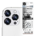 ガラスフィルム カメラ保護 一体型 メタリック 硬度10H