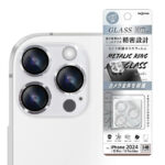 ガラスフィルム カメラ保護 一体型 メタリック 硬度10H