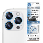 ガラスフィルム カメラ保護 一体型 メタリック 硬度10H