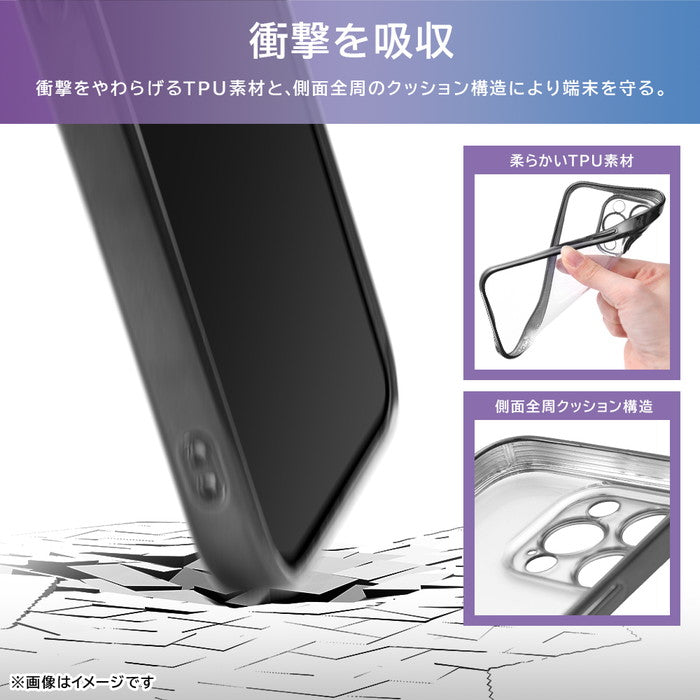 Like standard 精密設計 カメラ保護 衝撃吸収 バンパー メタリック TPUソフトケース