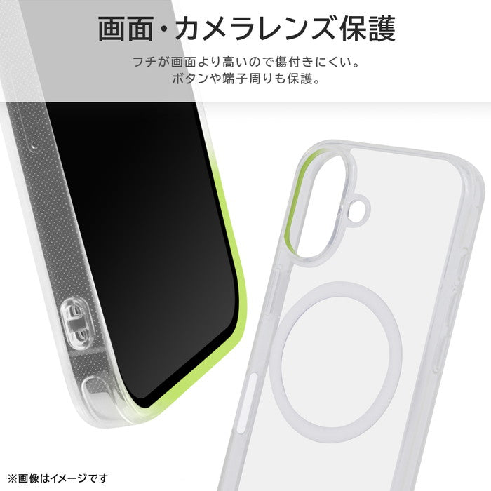Like standard MagSafe対応 マグネットアクセサリー対応 衝撃吸収 バンパー ハイブリッドケース