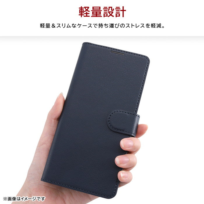 Like standard 耐衝撃 マグネットベルト シンプル 手帳型レザーケース