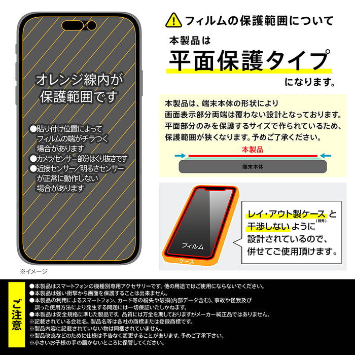 Like standard ガラスコートフィルム 覗き見防止 光沢 衝撃吸収 平面保護 硬度10H 指紋防止