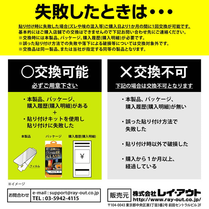 Like standard ガラスフィルム 光沢 失敗しない 超かんたん貼り付けEX キット付き 硬度10H