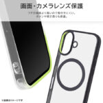Like standard MagSafe対応 マグネットアクセサリー対応 衝撃吸収 バンパー マット メタリック ハイブリッドケース