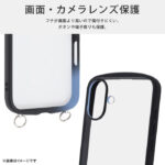 Like standard Puffull 耐衝撃 バンパー ストラップ金具付き ハイブリッドケース