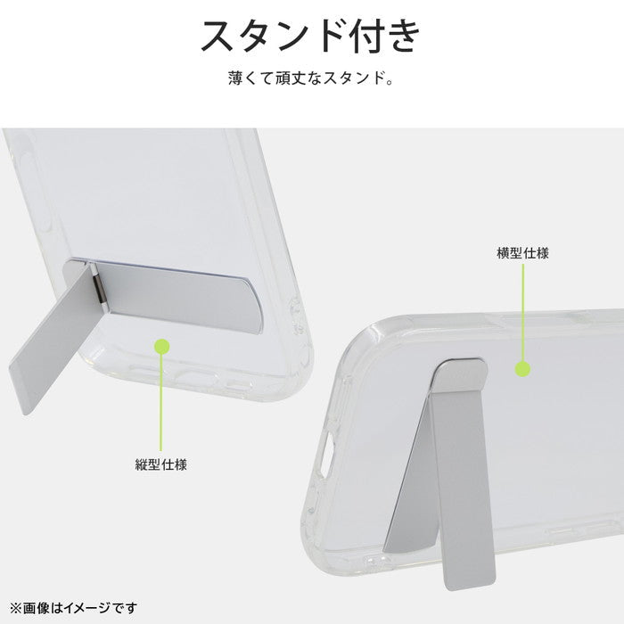 Like standard スタンド付き 衝撃吸収 バンパー ハイブリッドケース