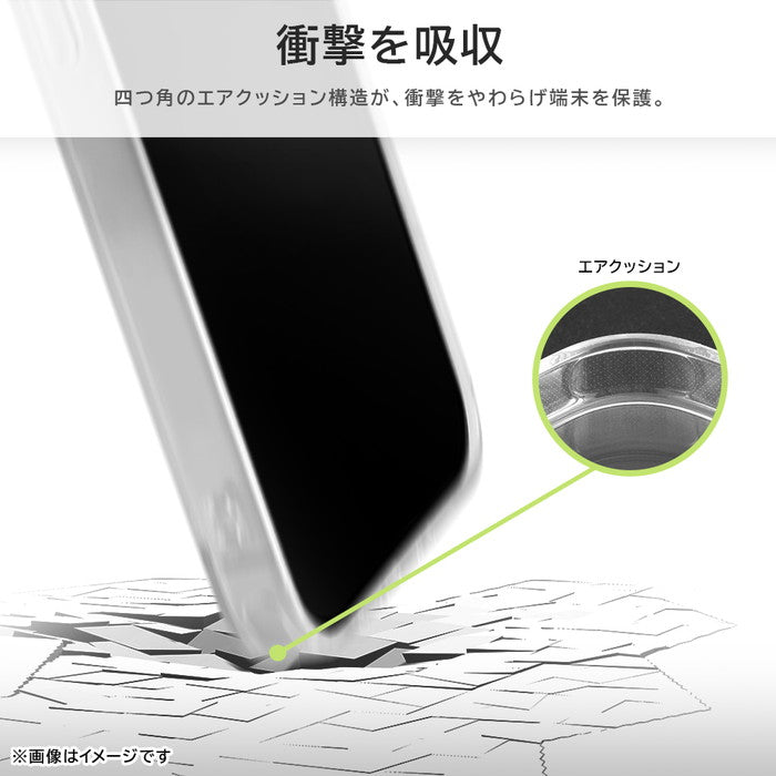 Like standard MagSafe対応 マグネットアクセサリー対応 衝撃吸収 バンパー ハイブリッドケース