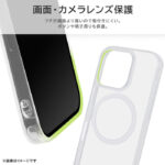Like standard MagSafe対応 マグネットアクセサリー対応 衝撃吸収 バンパー ハイブリッドケース