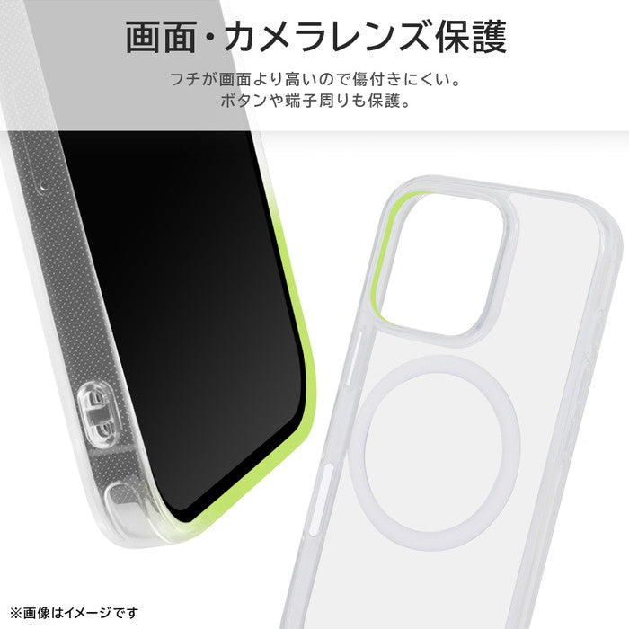 Like standard MagSafe対応 マグネットアクセサリー対応 衝撃吸収 バンパー ハイブリッドケース
