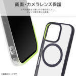 Like standard MagSafe対応 マグネットアクセサリー対応 衝撃吸収 バンパー マット メタリック ハイブリッドケース