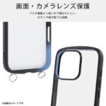 Like standard Puffull 耐衝撃 バンパー ストラップ金具付き ハイブリッドケース