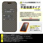 Like standard PETフィルム 反射防止 抗菌・抗ウイルス 平面保護 指紋防止