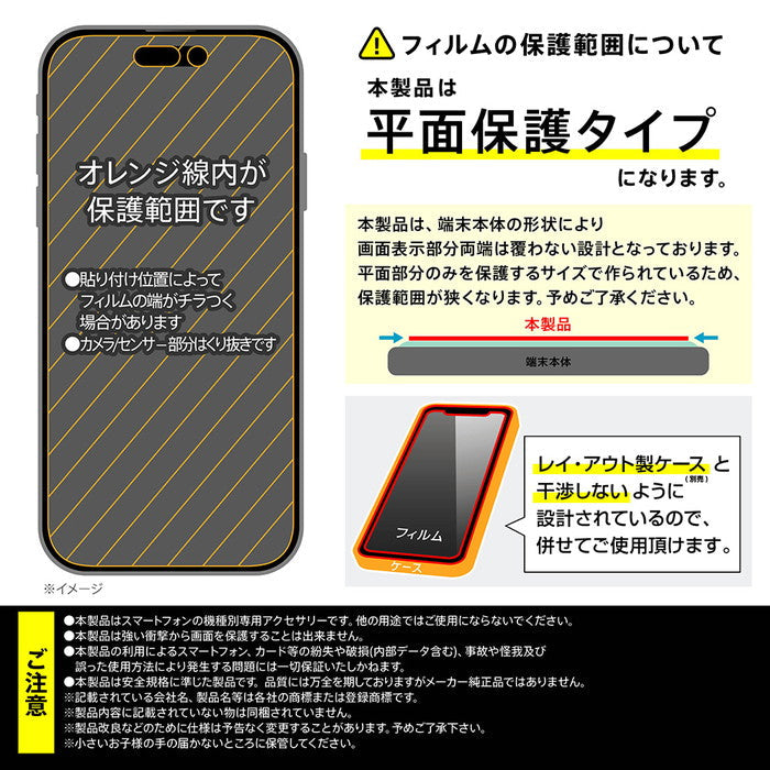 Like standard ガラスコートフィルム 光沢 衝撃吸収 平面保護 硬度10H 指紋防止