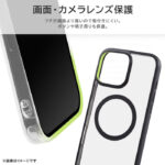 Like standard MagSafe対応 マグネットアクセサリー対応 衝撃吸収 バンパー マット メタリック ハイブリッドケース