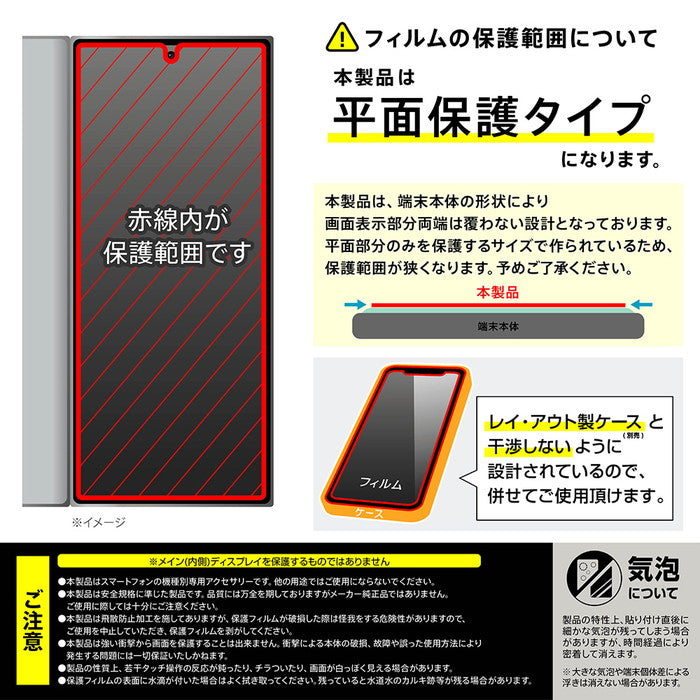 Like standard ガラスフィルム 光沢 平面保護 硬度10H