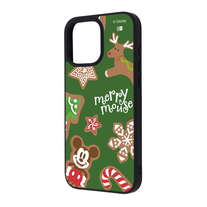 ディズニー / maru 衝撃吸収 バンパー ハイブリッドケース / ミッキーマウス_christmas