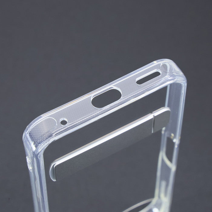 Like standard スタンド付き 衝撃吸収 バンパー ハイブリッドケース