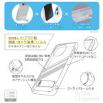 Like standard スタンド付き 衝撃吸収 バンパー ハイブリッドケース