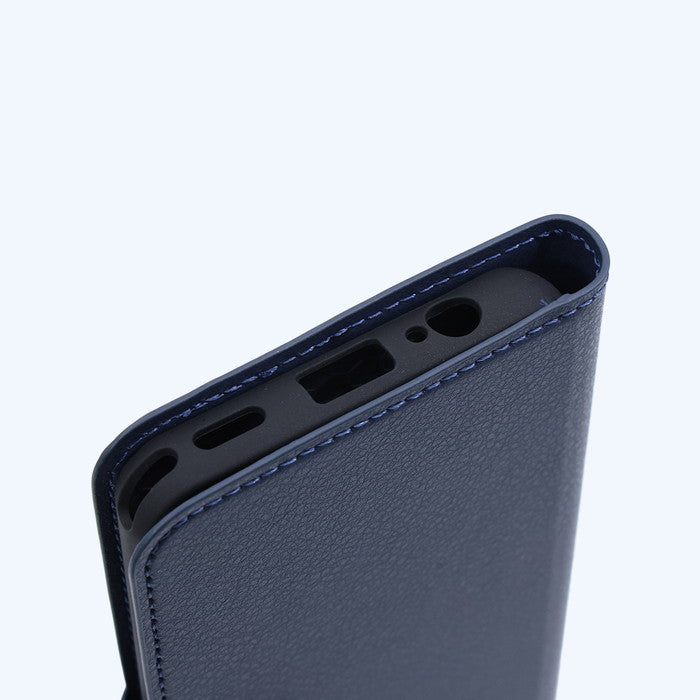 Like standard 耐衝撃 ルーペ付き マグネットベルト シンプル 手帳型レザーケース