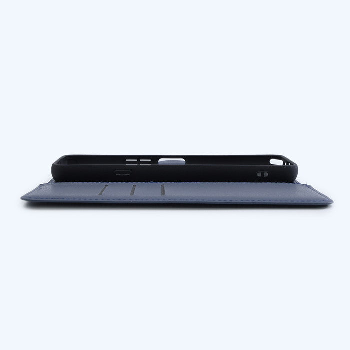 Like standard 耐衝撃 ルーペ付き マグネットベルト シンプル 手帳型レザーケース