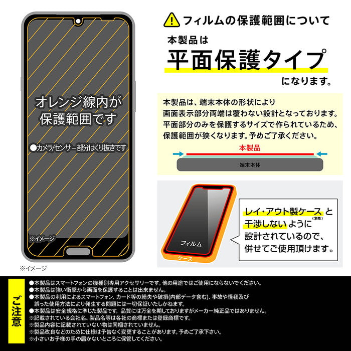 Like standard PETフィルム ブルーライトカット 反射防止 衝撃吸収 抗菌・抗ウイルス 平面保護 指紋防止