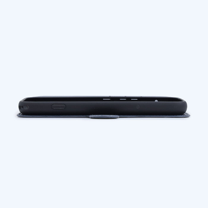 Like standard 耐衝撃 ルーペ付き マグネットベルト シンプル 手帳型レザーケース