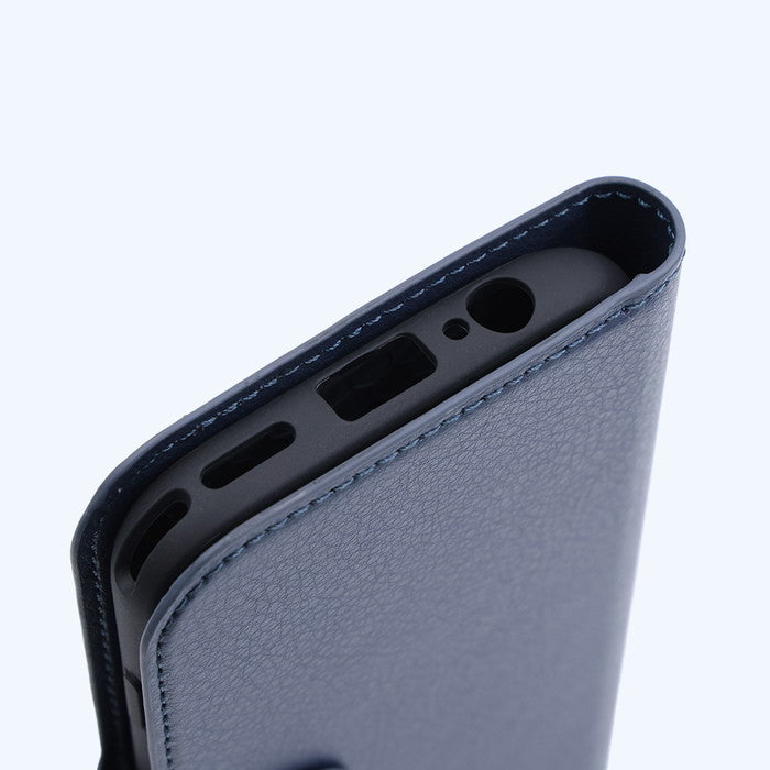 Like standard 耐衝撃 ルーペ付き マグネットベルト シンプル 手帳型レザーケース