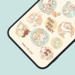 トムとジェリー / maru 衝撃吸収 バンパー ハイブリッドケース