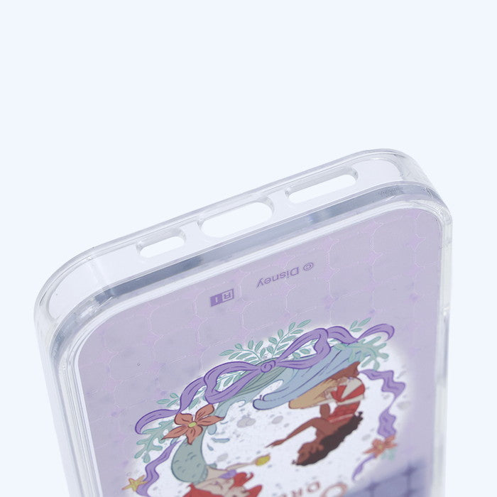 ディズニー / 衝撃吸収 バンパー 動く キラキラ ラメ グリッターケース