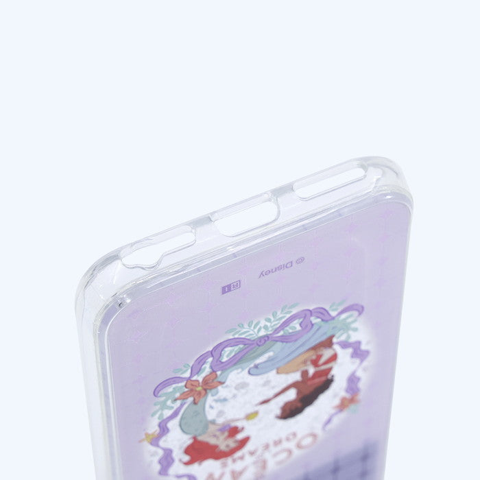 ディズニー / 衝撃吸収 バンパー 動く キラキラ ラメ グリッターケース
