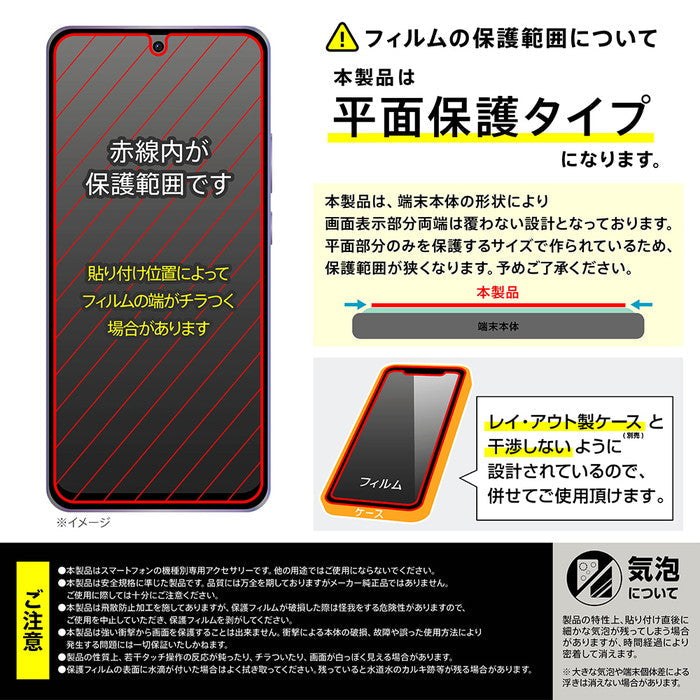 Like standard ガラスフィルム 反射防止 平面保護 硬度10H