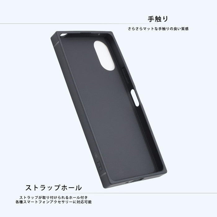 ムーミン / KAKU 衝撃吸収 バンパー スクエア ハイブリッドケース