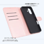 ムーミン / 耐衝撃 マグネットベルト シンプル 手帳型レザーケース