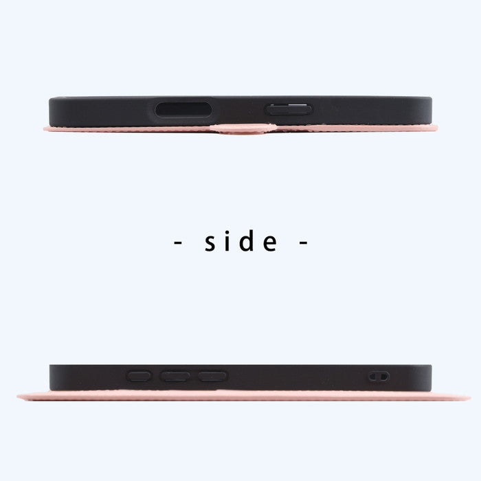 ムーミン / 耐衝撃 マグネットベルト シンプル 手帳型レザーケース