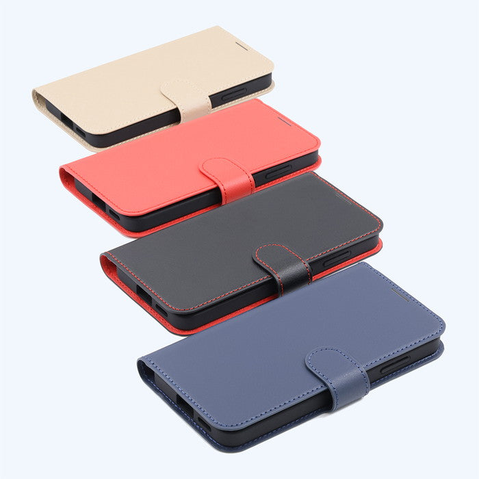 Like standard 耐衝撃 マグネットベルト シンプル 手帳型レザーケース
