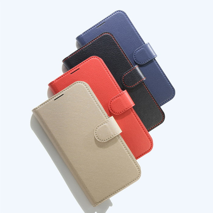 Like standard 耐衝撃 マグネットベルト シンプル 手帳型レザーケース