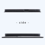 Durable 耐衝撃 マグネット不使用 シンプル スクエア 手帳型レザーケース