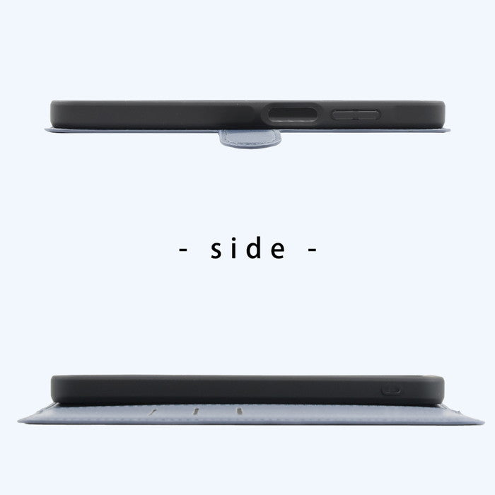 トムとジェリー / 衝撃吸収 マグネットベルト シンプル 手帳型レザーケース