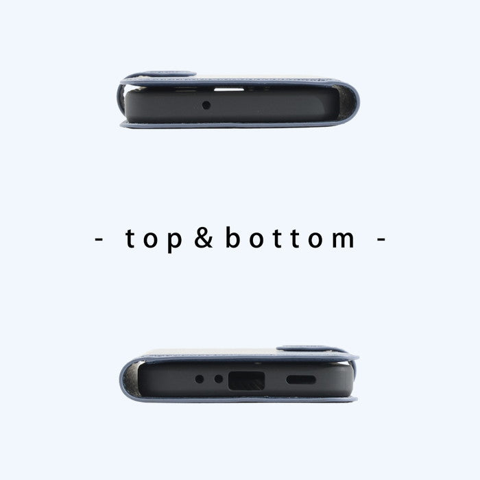 トムとジェリー / 衝撃吸収 マグネットベルト シンプル 手帳型レザーケース