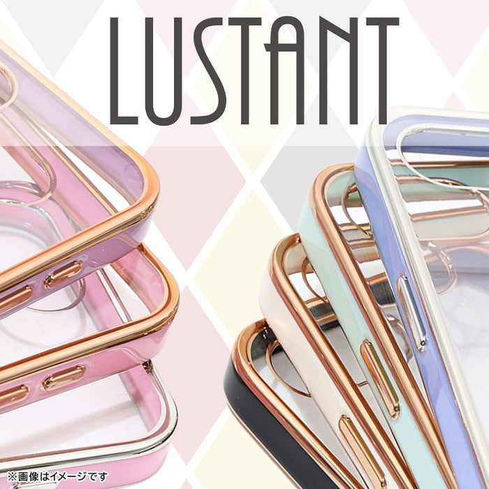 LUSTANT 衝撃吸収 バンパー キラキラ メタリック カラフル ハイブリッドケース