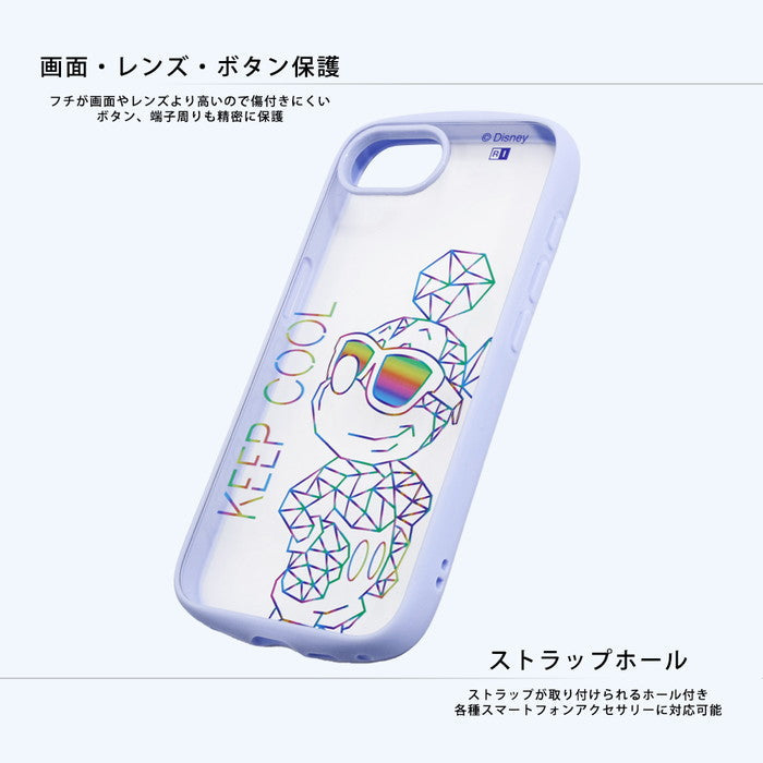 ディズニー / Puffull 衝撃吸収 バンパー ハイブリッドケース