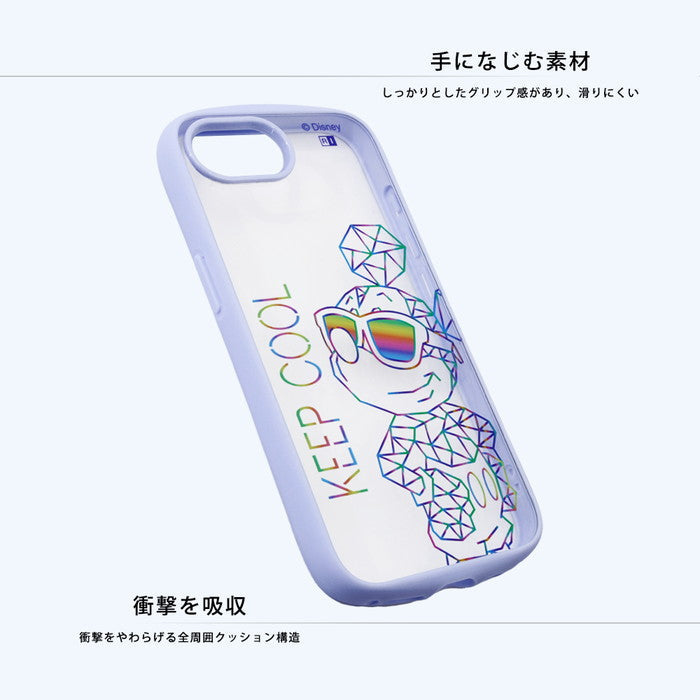 ディズニー / Puffull 衝撃吸収 バンパー ハイブリッドケース