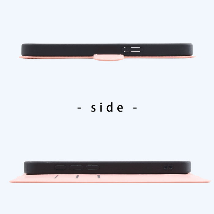ミッフィー / 衝撃吸収 マグネットベルト シンプル 手帳型レザーケース