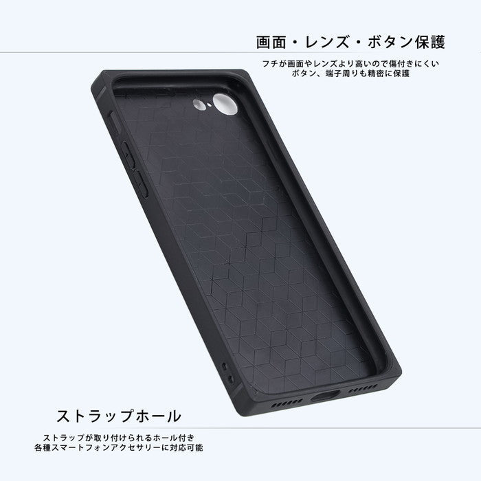 ディズニー / KAKU 衝撃吸収 バンパー スクエア トリプルハイブリッドケース
