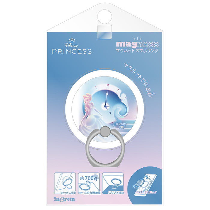 【100個限定 / 吉田さんちのファミリー日記監修】ディズニー / magness マグネット スマホリング スタンド