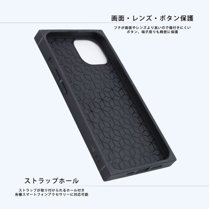 ディズニー / KAKU 衝撃吸収 バンパー スクエア ハイブリッドケース