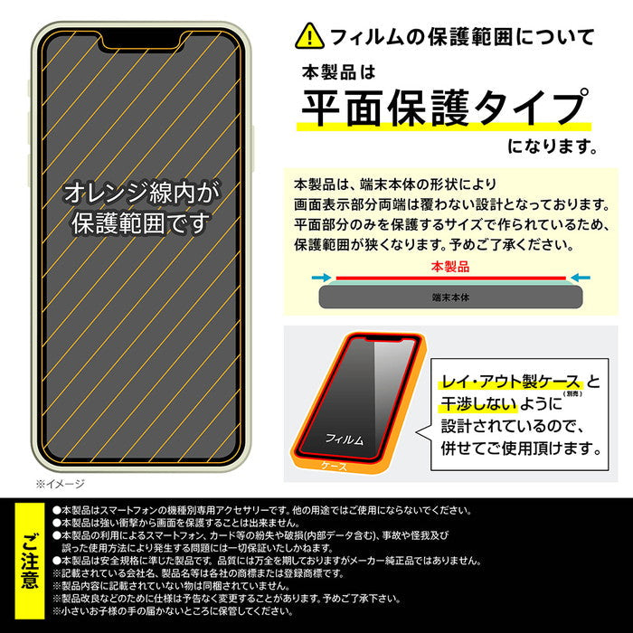 Like standard ガラスコートフィルム 光沢 衝撃吸収 平面保護 硬度10H 指紋防止